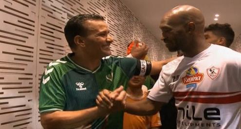 خالد حسين يودع الملاعب بفوز النصر الليبي على الزمالك في مهرجان اعتزاله (فيديو)